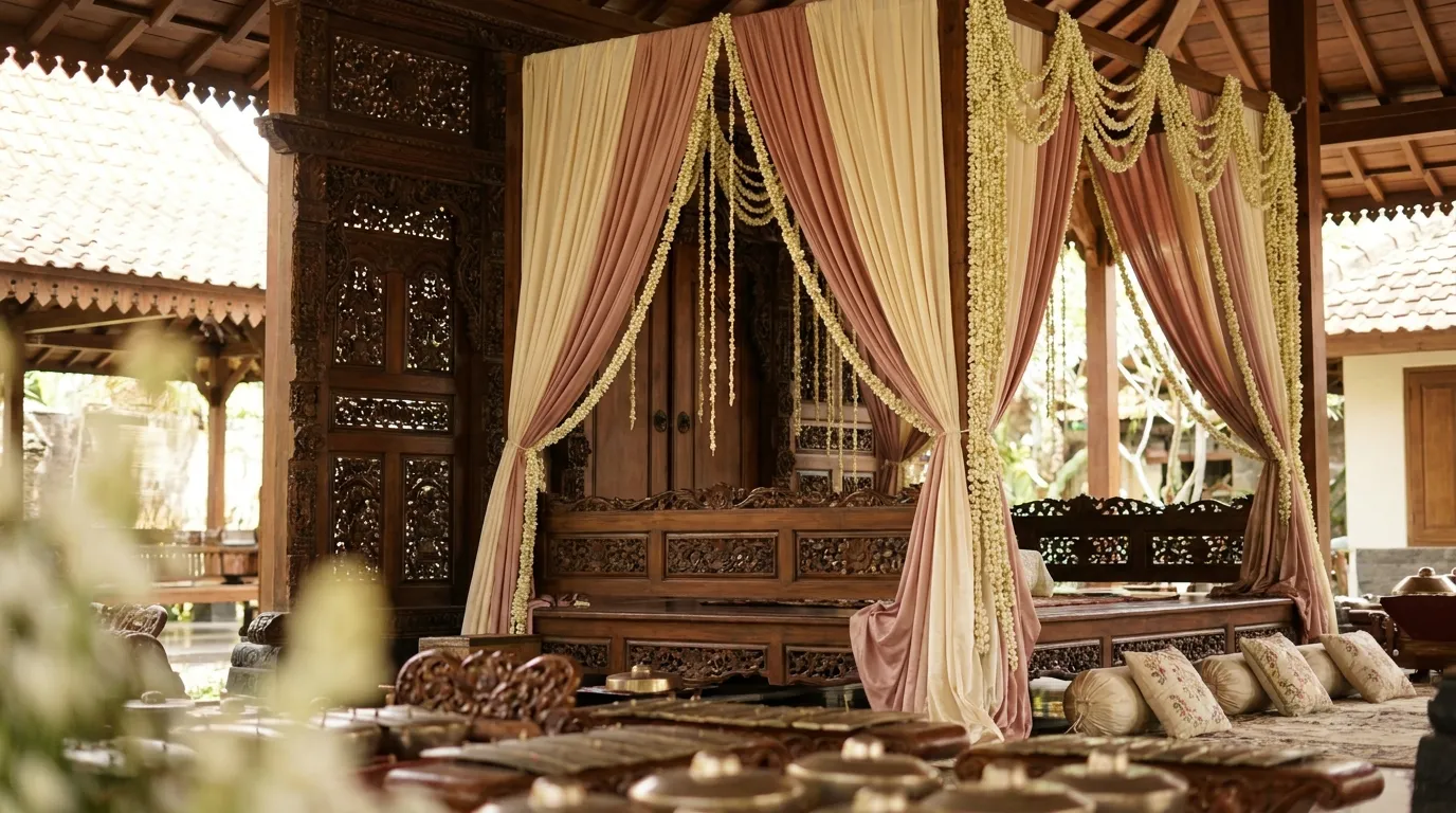 Pelaminan adat Jawa