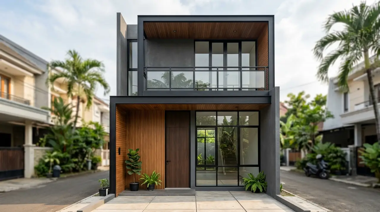 Townhouse Minimalis, Kemang Jakarta