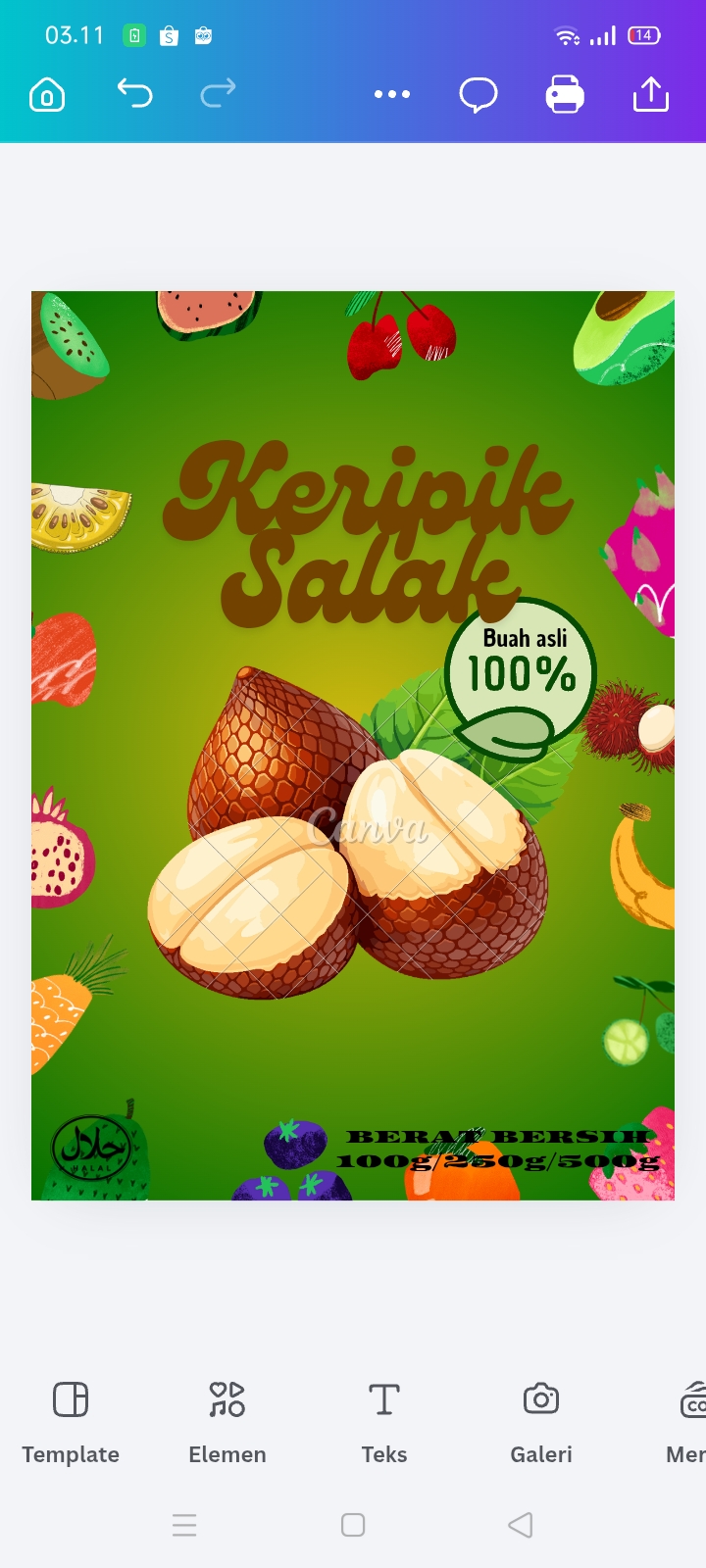 Keripik Salak